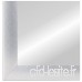 OLIMP 70 x 37 cm miroir avec cadre sur mesure  couleur du cadre : Alu Criss Cross  cadre de miroir fait-main aux dimensions souhaitées  y compris miroir et panneau arrière stable  baguette d’encadrement : 35 mm de largeur et 18 mm de hauteur  dimensions extérieures du miroir : 700 mm x 370 mm - B071HXWKZT